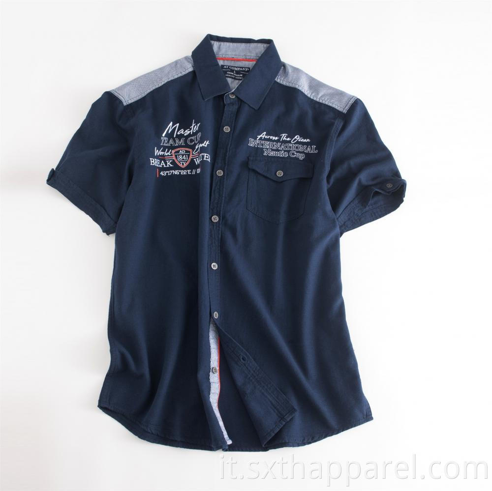 Hotsale Men's Dark Blue Shirt